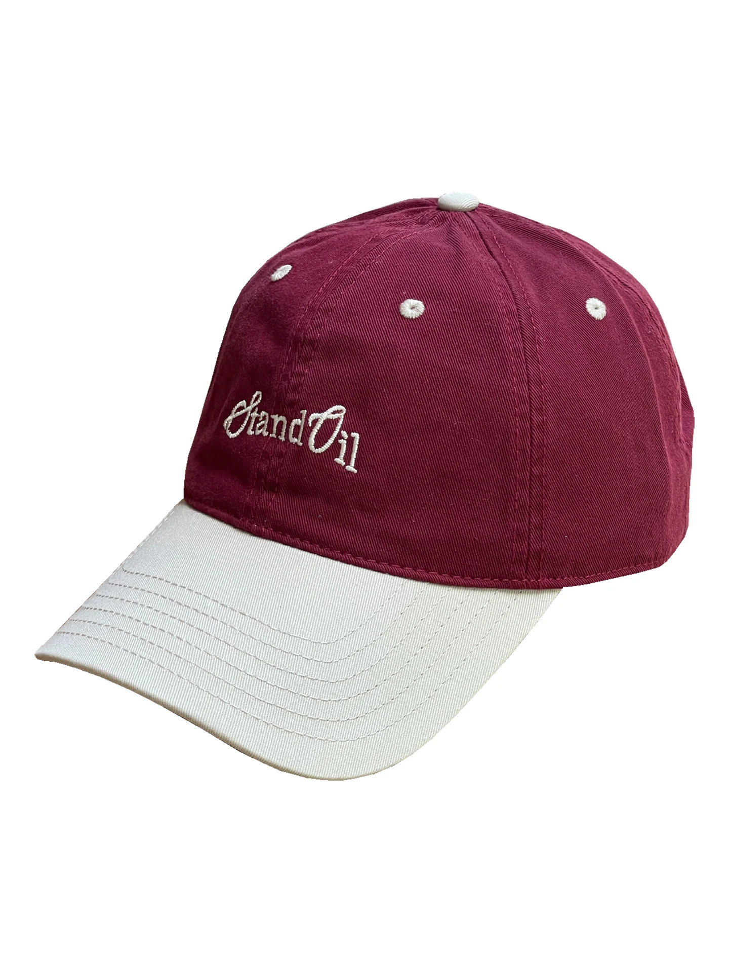 Soft top color matching baseball cap couple's four-season cap men's face hat 5