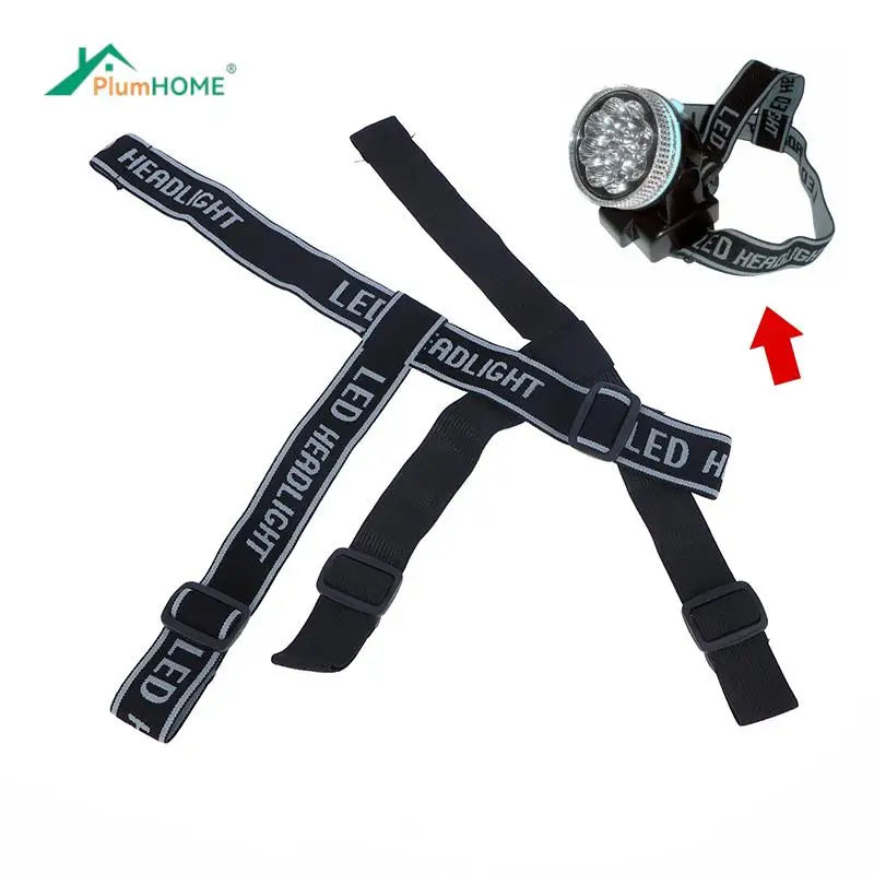 Elastic Head Band Belt For LED Headlamp Bike Front Light Universal Adjustable Head Lamp Strap High Elasticity Frontal Headband