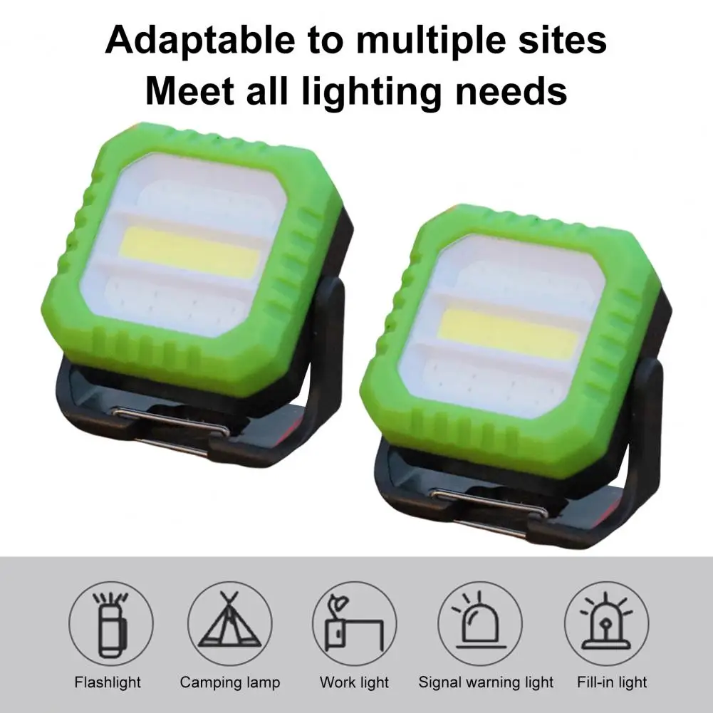 High-brightness Rechargeable Torch Rechargeable Magnetic Led Work Light with 5 Modes for Car Repairing Job Site Outdoor Camping