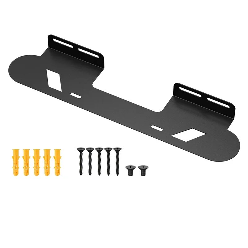 범용 스피커 브래킷 사운드 바 벽걸이 브래킷 공간 절약형 최대 30파운드까지 견디는 대부분의 사운드바 벽걸이 선반에 적합
