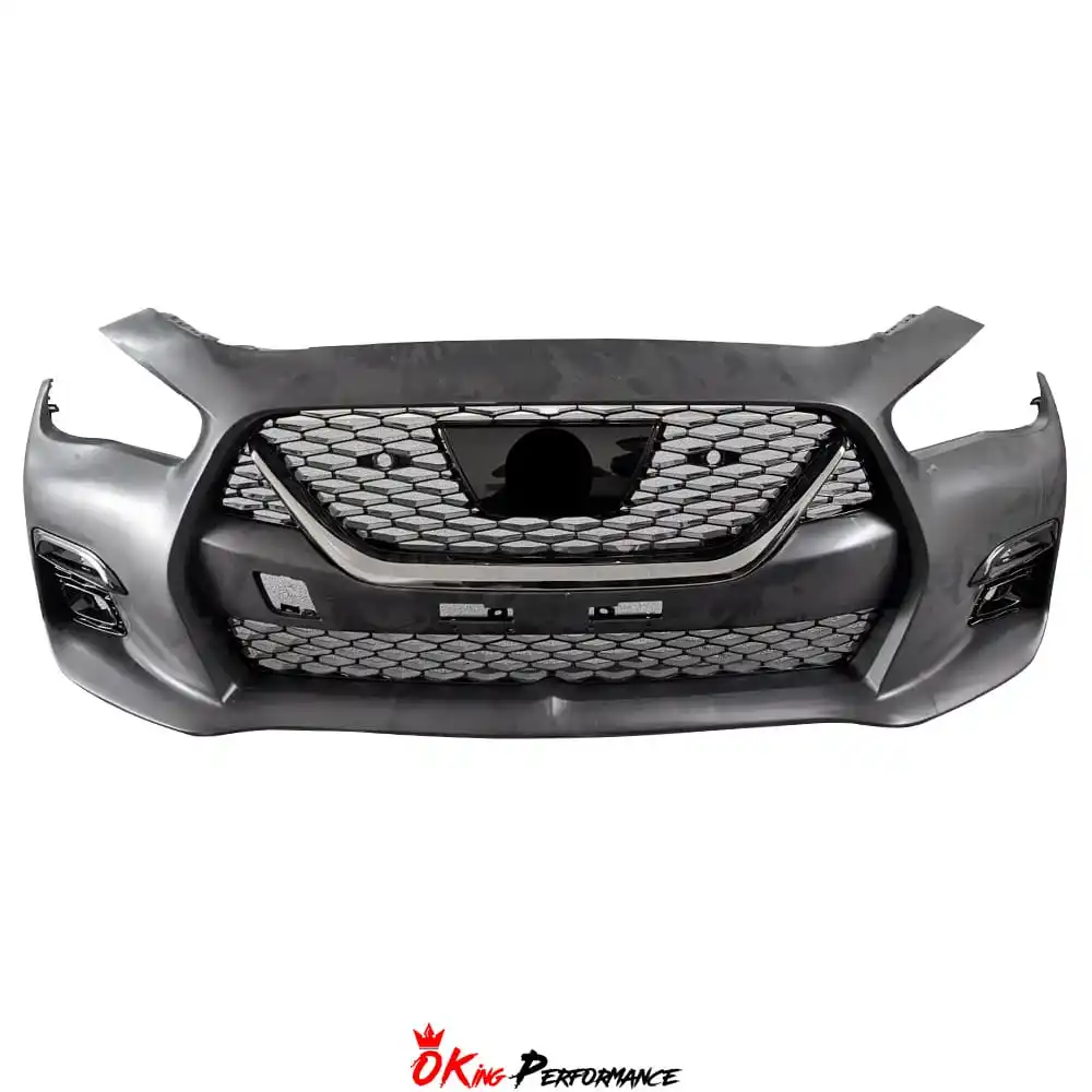 

Hot Sale 400R Skyline Style Front Bumper For Infiniti Q50 PP Car Body Kit