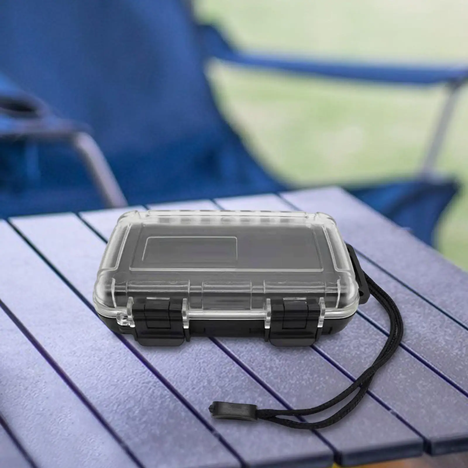 Waterproof Protective Case Combination Lockbox Multifunctional Lightweight Portable Key Lock Box Shockproof Box for Fishing