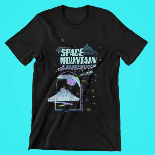 Space Mountain Ride World Vacation Ric Flair Unisex Premium Blend T-Shirt