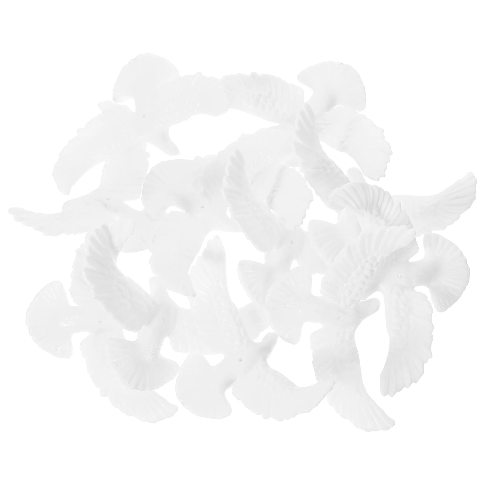 

12Pcs Artificial Dove Birds Versatile Usage Ornamental Birds for Special Occasions Home Garden Decoration Peace Dove Craft