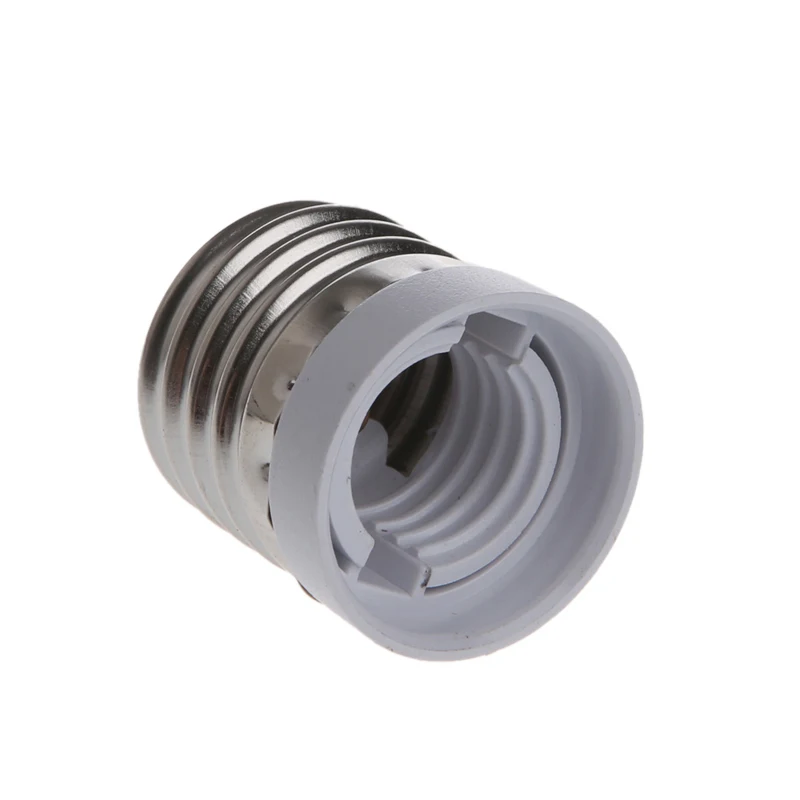 F92C E27 إلى E17 Socket BASE LED Halogen CFL Light LAMP حامل محول محول محول المصباح