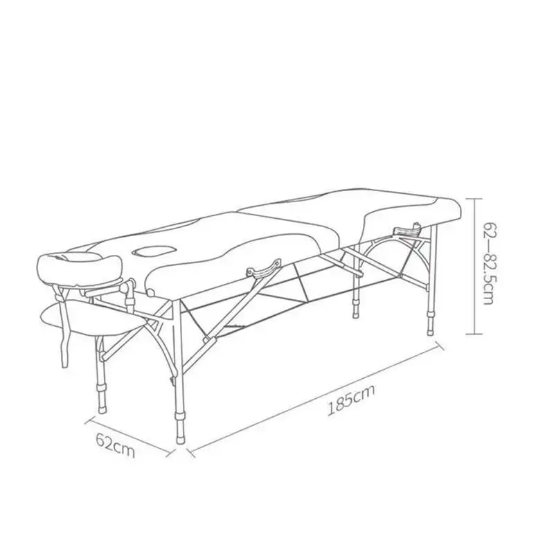 

Trendy Glamour Massage Bed Aesthetic Premium Elegant Luxury Massage Table Nordic Style Lettino Per Massaggi Salon Furniture