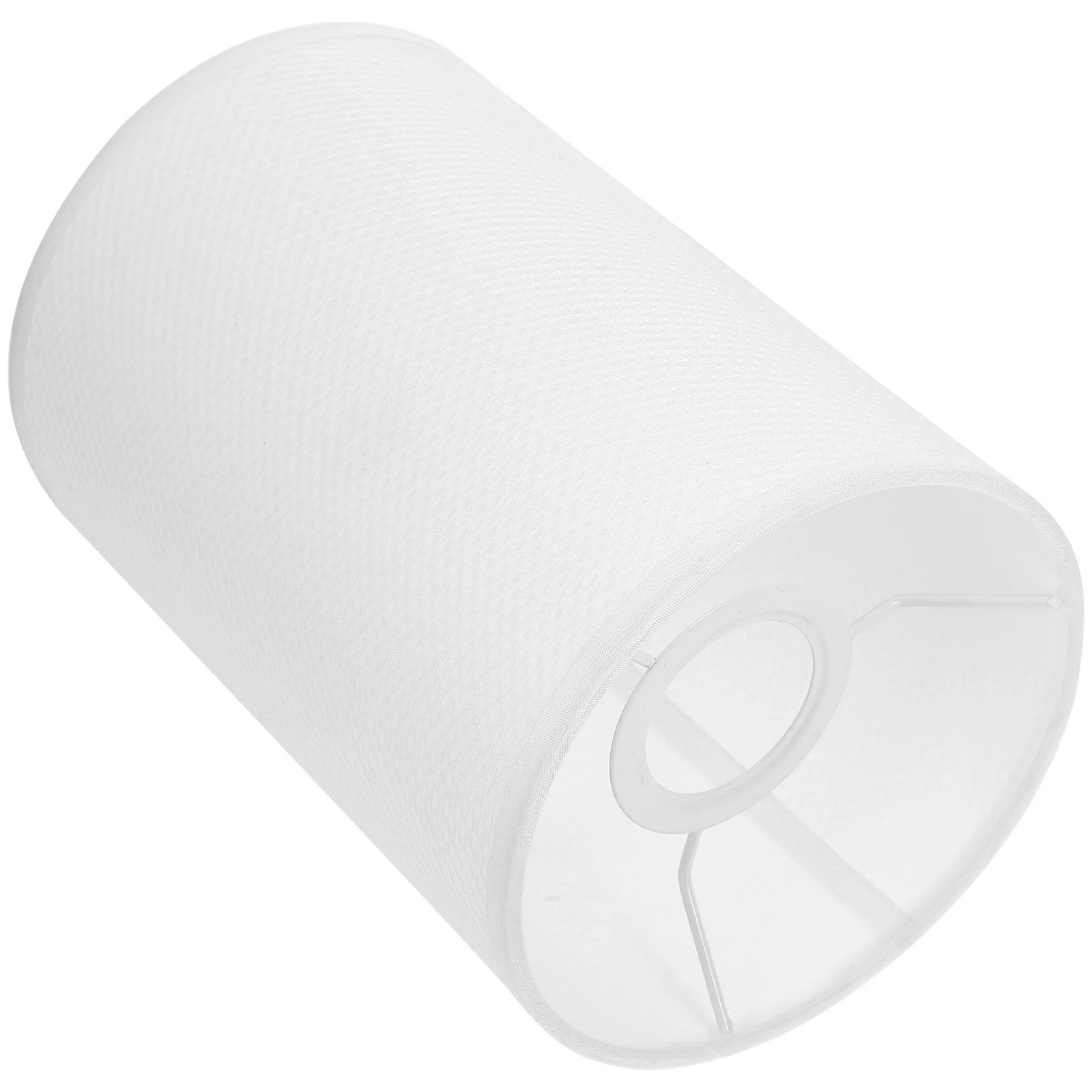 Einfacher Lampenschirm aus Stoff, rundes Trommel-Design für Tischlampe, E27, Ersatz-Lichtabdeckung, Schlafzimmer, Wohnzimmer, Ersatz-Lampenschirm