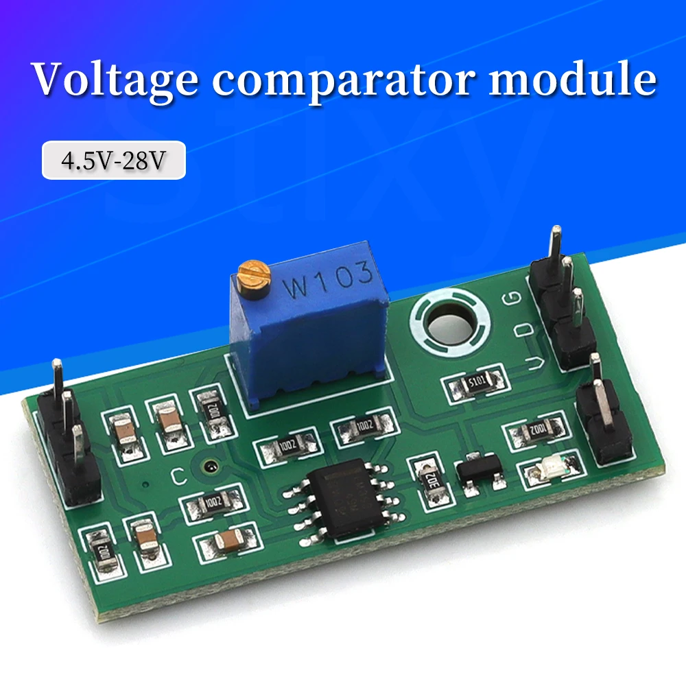 LM393 Spannungsvergleichsmodul 2er-Set – 4,5–28 Produktbild-Vorschau 2