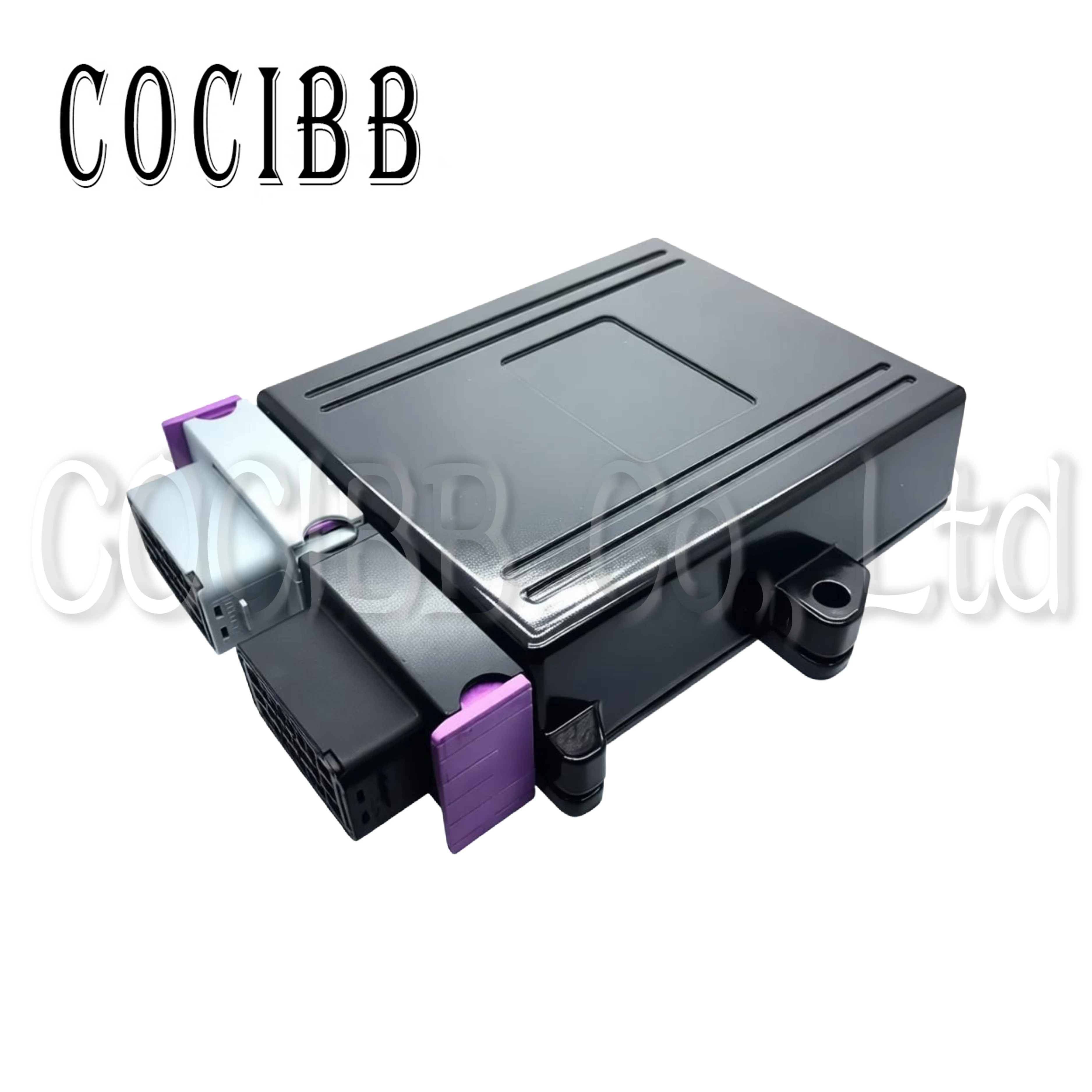 48 Pin Black ECU Shell Aluminum Box with Car On-board Controller Panel Circuit Board Connector