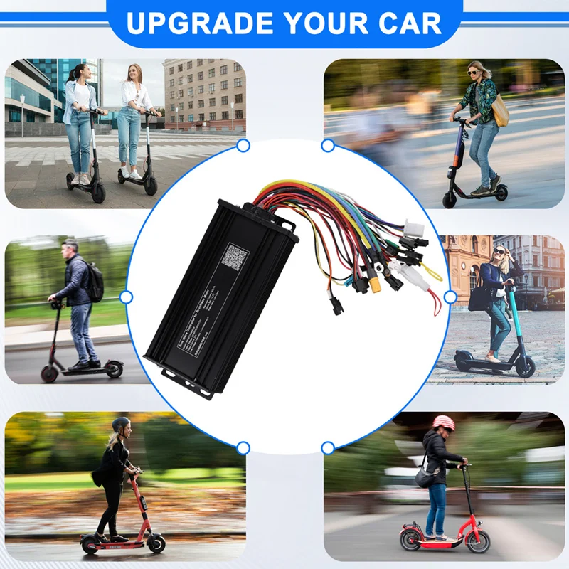 Electric Bike Sine Wave Ebike Controller For Electric Bicycle Tricycle Ebike E-Scooter