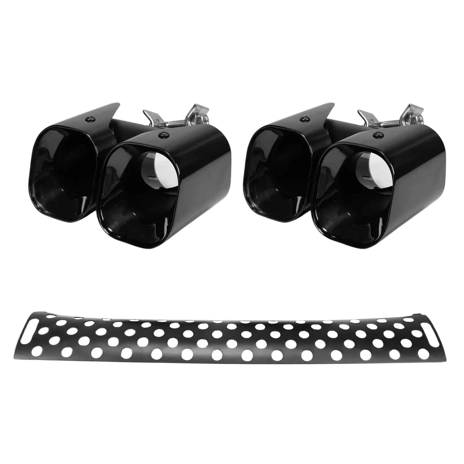 

Exhaust Pipe Trim Set Straight Outlet Exhaust TailPipe Tip Car Accessories Suitable for Land Rover Defender 90/110/130 20-25