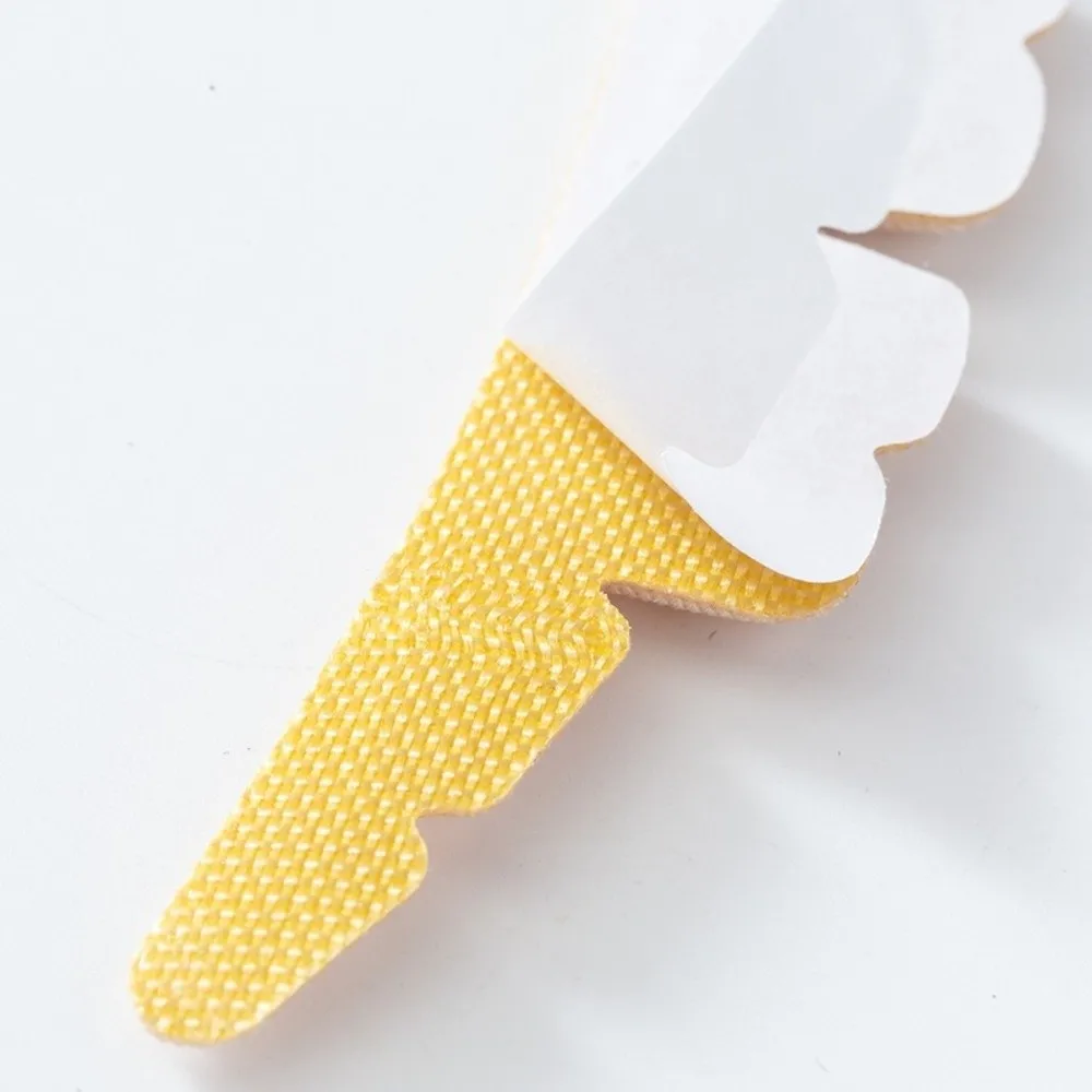 Confortável invisível antiderrapante almofada de pé auto-adesivo esponja macia antepé almofada gel sapatos de calcanhar almofada cuidados com os pés