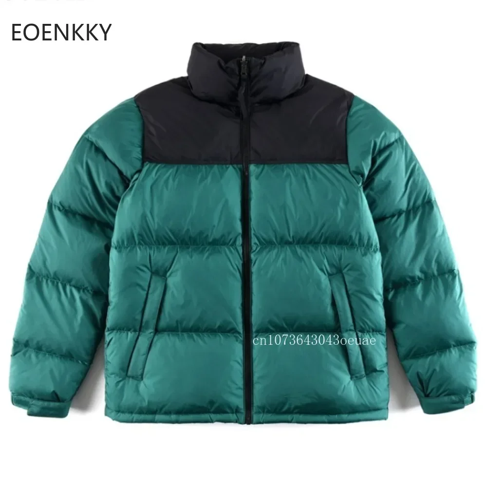 EOENKKY Face1996 Winter Embroidery 700 Men\'s Duck Down Jacket Warm Coat Women\'s Fashion Outdoor Top Couple Casual Brand Down