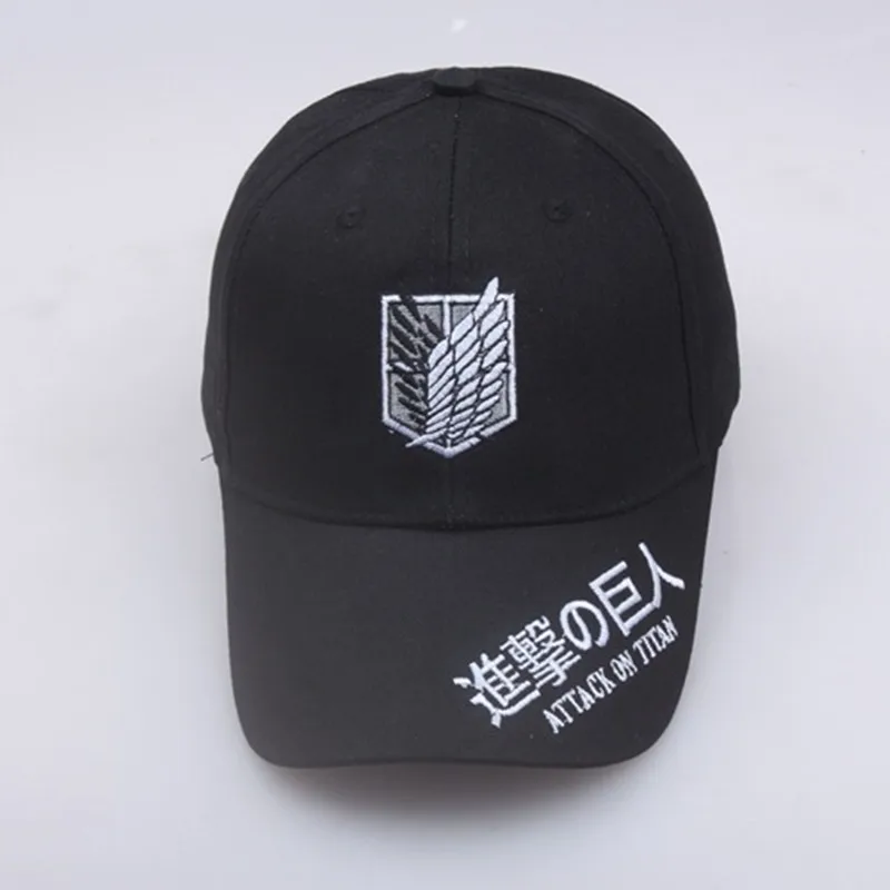 Anime Attack on Titan Baseball Hat Hat Shineki no Kyojin Wings of Freedom Embroidered Unisex Outdoor Hat Party