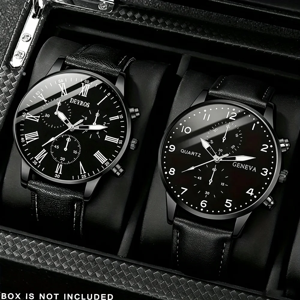 A Unisex Watch set for Men And Women, Features a Minimalist Design Suitable for Both Formal And Casual Occasions.