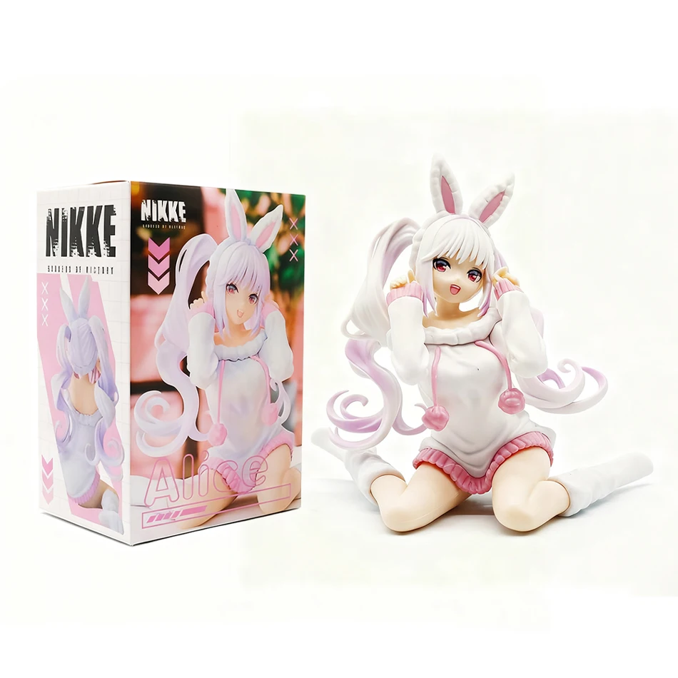 Neue Yumemirize „NIKKE: Die Göttin des Sieges“ Alice Anime Peripheriefigur – 12 cm PVC-Material, Modell zum Sammeln, Spielzeuggeschenk