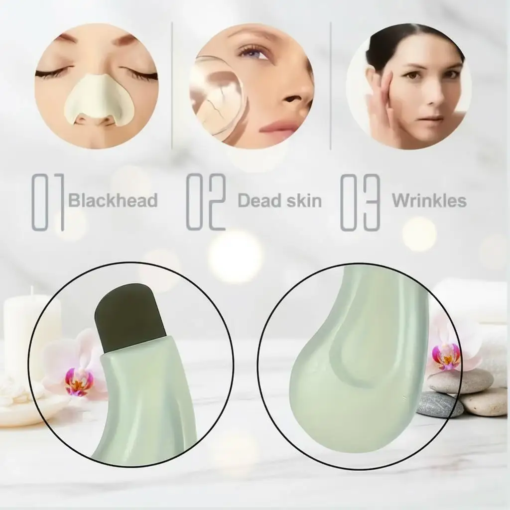 Gentle pore cleansing brush, a safe pore cleansing product designed specifically for men and women. The non-skincare brush head has a textured surface and a comfortable. A perfect gift for Easter and Eid, helping you achieve effortless pore cleansing. - Detail 1