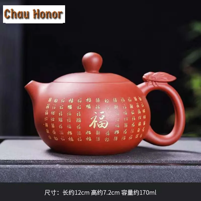 

Raw Ore Zhu Mud Small Capacity Teapot Antique Yixing Purple Clay Tea Pot Chinese Beauty Filter Tea Maker Zisha Teaware Supplies