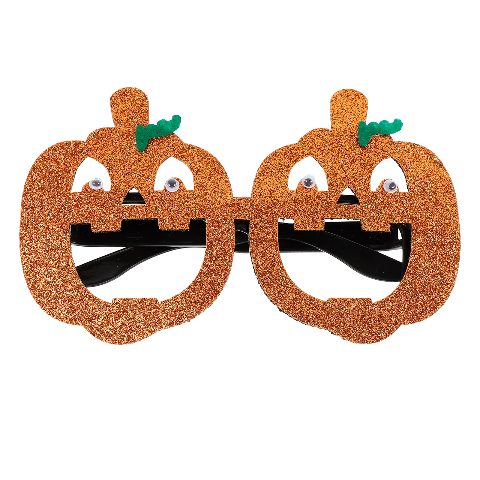 

Funny Pumpkin Glasses for Halloween Costume Parties Orange Plastic Eyeglasses Unisex Toy Prop Creepy Fun Accessories