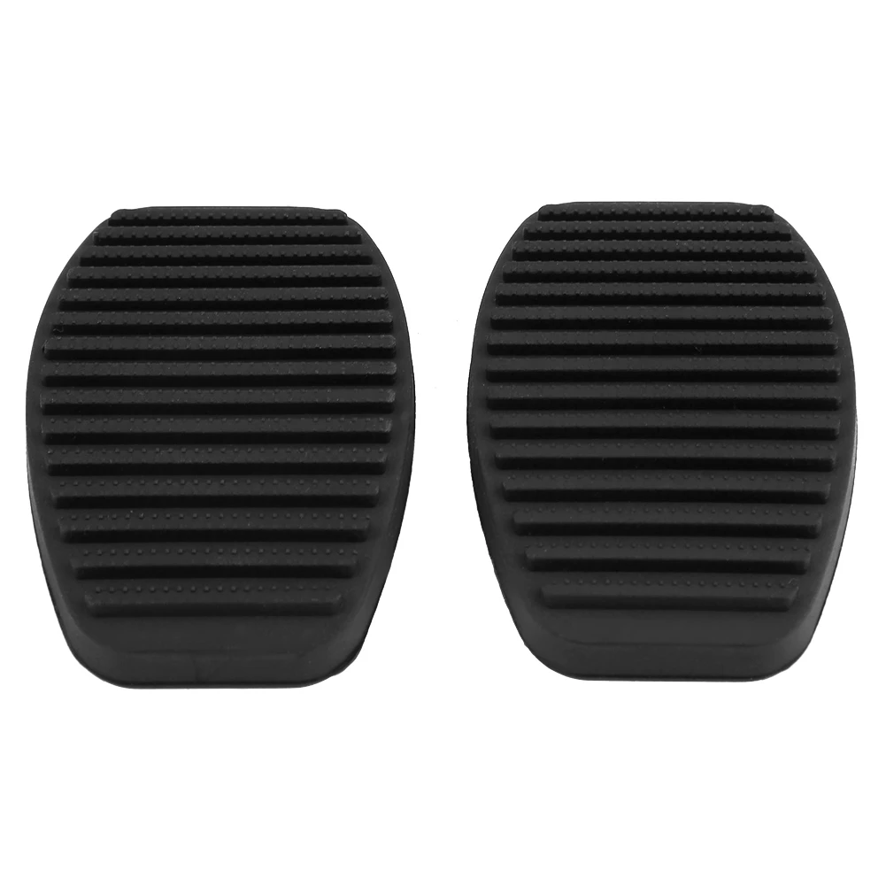 1 paar Auto Rem Koppeling Pedaal Rubber Pad voor Fiat Doblo Albea Punto Palio Fiorino 7568442 Rem Koppeling Pedaal Pad
