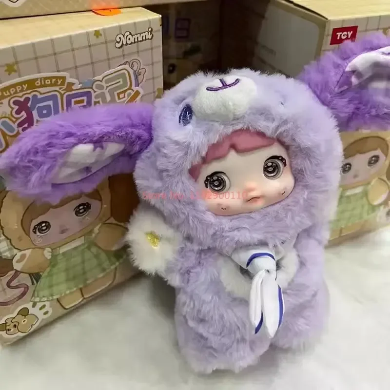 Nieuwe Nommi V5 Puppy Dagboek Pluizige Healing Serie Pluche Blind Box Verrassing Desktop Ornamenten Leuke Zakken Versieren Meisjes Verrassingscadeau