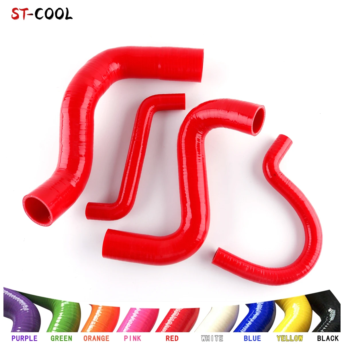 

For Ford Falcon EA EB 6CYL Multi Point Fuel Injection 1991 1992 1993 Radiator Coolant Hoses Kit Silicone Tubes 4Pcs 10 Colors