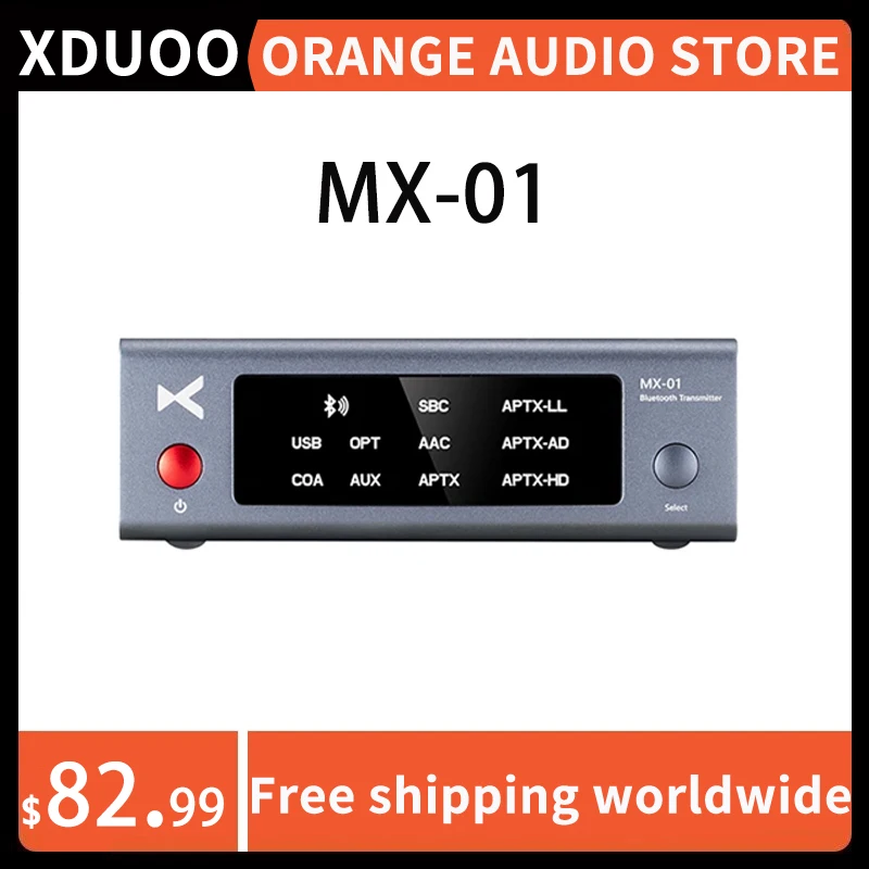 

XDUOO MX-01 Bluetooth Transmitter BT5.3 AUDIO Transmitter