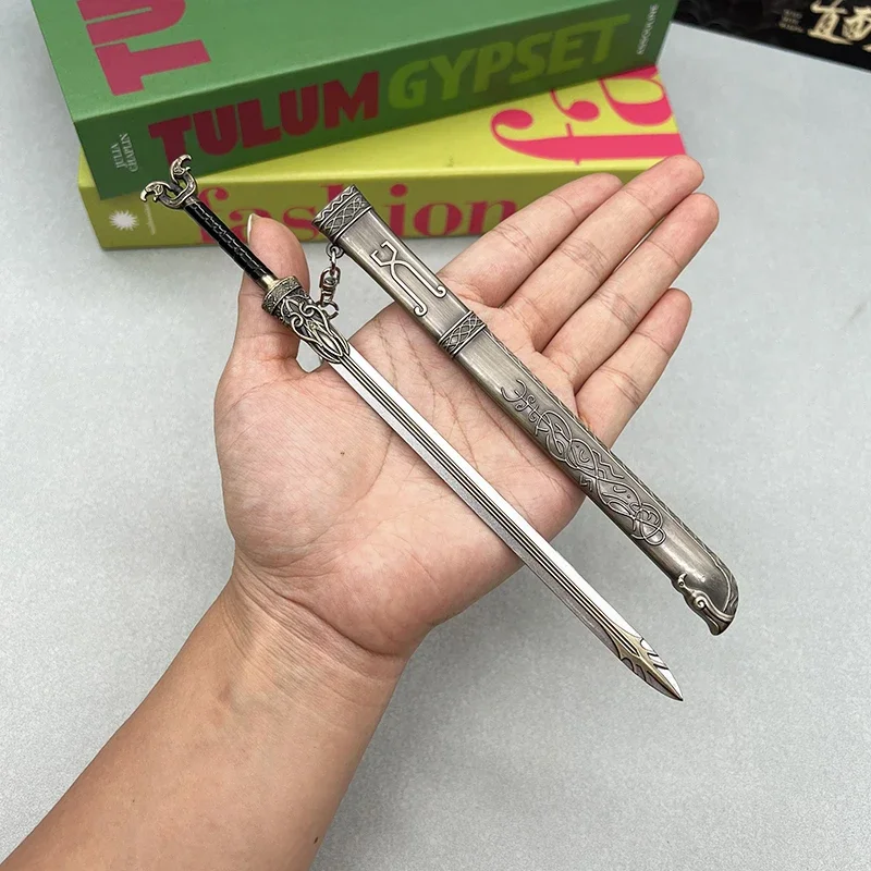 

22 см Sword Freya Thrungva Sparrow's Bite God of War Game Реплика Металлический Меч Модель 1:6 Фигурка Аксессуар Игрушка Коллекционная