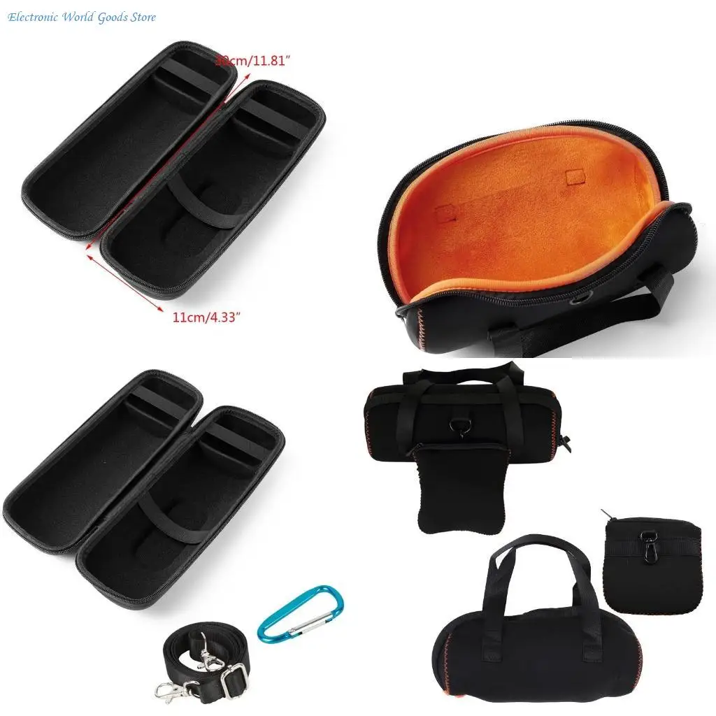 

A3PD Portable Sound Box Carrying Bags for JBL 5 Speaker Storage Bag Zipper Design Easy to Open Close