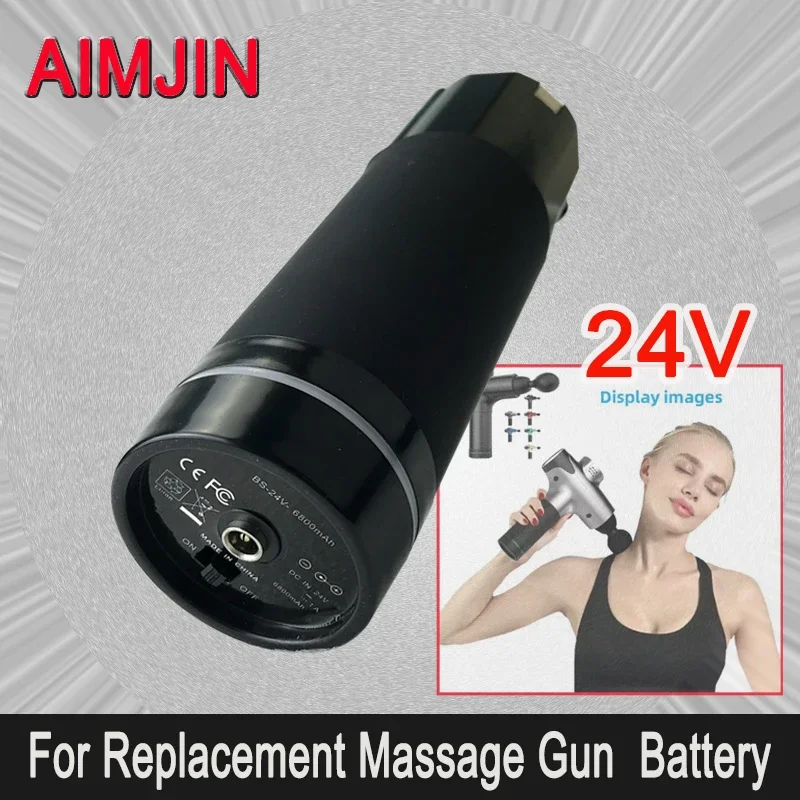 

24V 2500mAH/4800mAH/6800mAH Lithium Ion Battery Suitable for Massage Guns/Fascia Guns Fascia Accessories Part