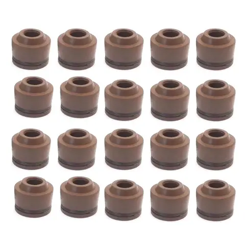 20/10pcs Motorcycle Engine Cylinder Valve Stem Oil Seals For GY6 50cc 125 150cc QMB139 157QMI 152QMI Scooter Moped