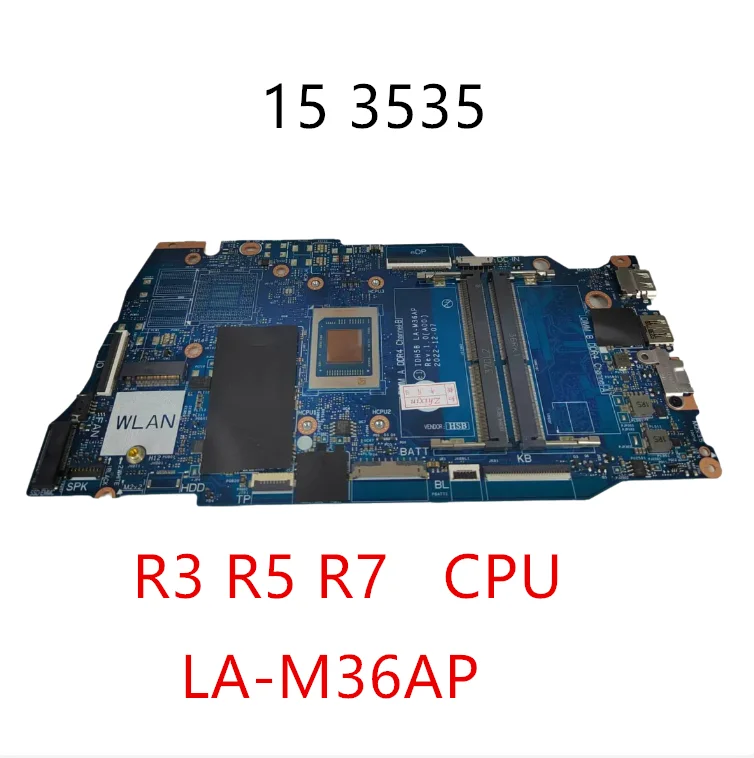 Per Dell Inspiron 3435 3535 Scheda Madre Del Computer Portatile R3-7330U R5 7530U R7-7730U IDH52 LA-M36AP DDR4 Mainboard Testato Al 100% MB