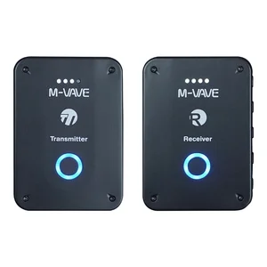 M-vave WP-9 Monitor Earphone Nirkabel Penerima Pemancar Isi Ulang 2.4 G dengan Dukungan Volume Fungsi Bisu Stereo Mono 10 pemancar dan penerima nirkabel gitar penjualan terbaik - №