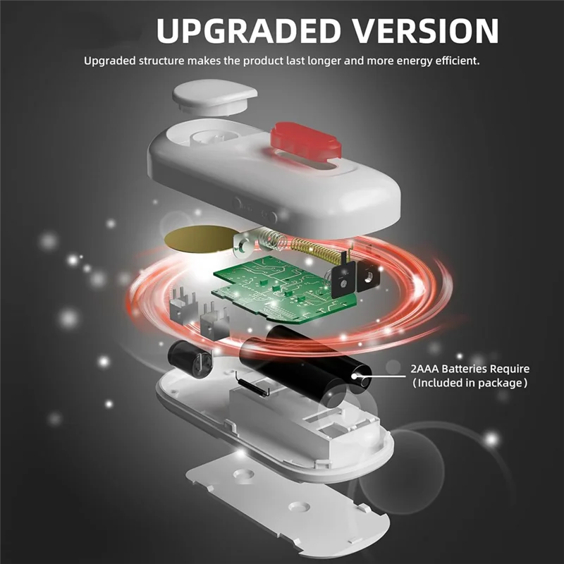 【Must-Haves】Wireless Door Alarms When Opened With Remote,Door Security Sensor Chime Window Alarm Pool Alarm Door Alarm 2 Pack