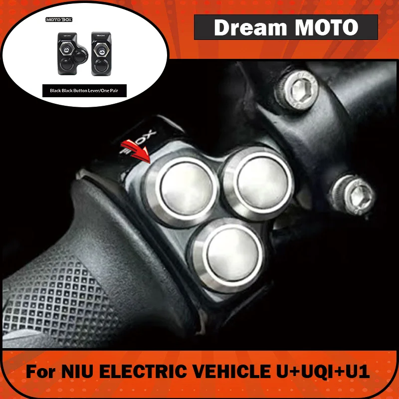 【Premium】For Harley Iron Horse Fire God Victory Modified Motorcycle Vintage Simple Switch Assembly Handlebar Button 22/25 Univer