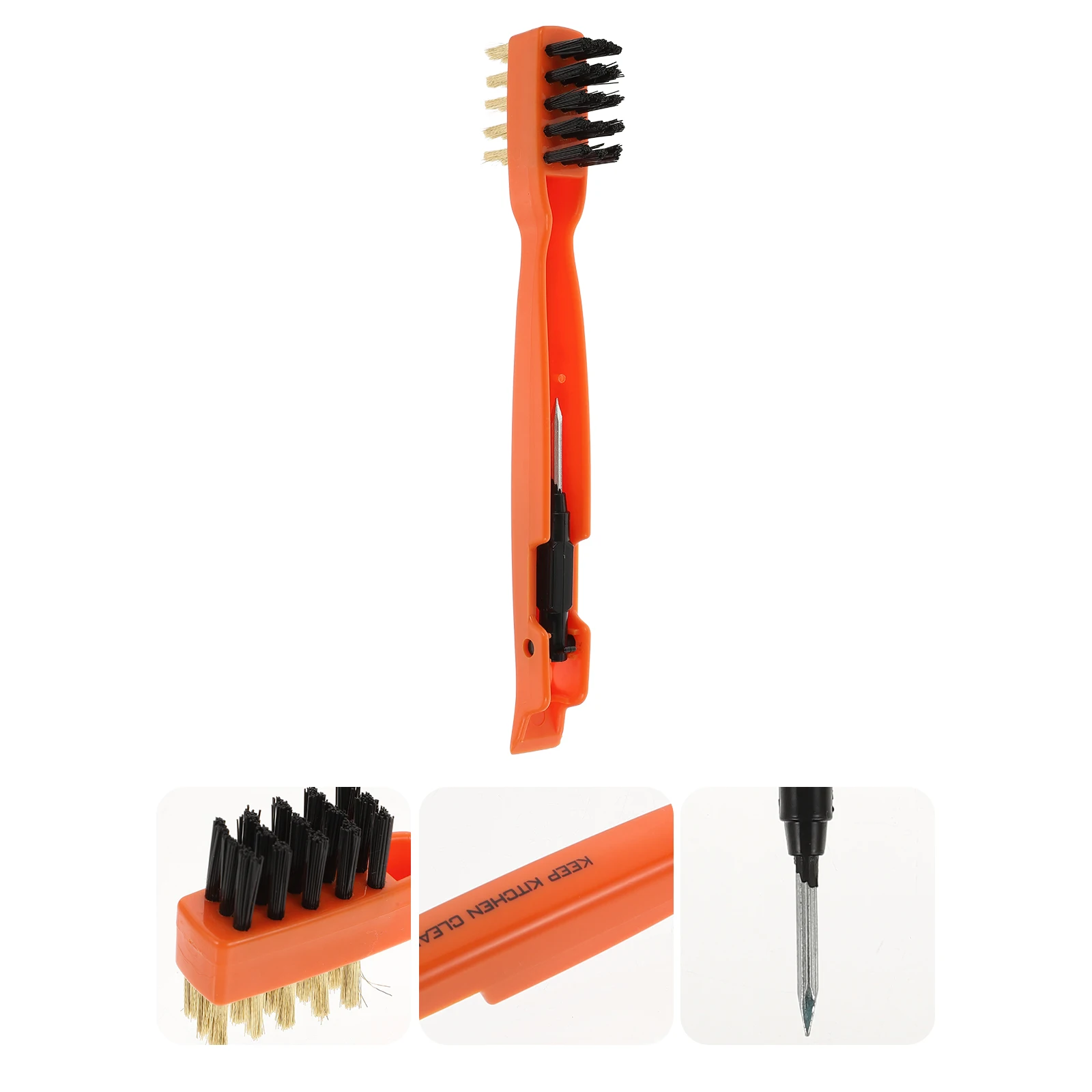 

1pc Cleaning Set Cooktop Brush For Kitchen Stove Rust Oil Stain Removal Tool Household Sink Cleaning Supply Practical Brush