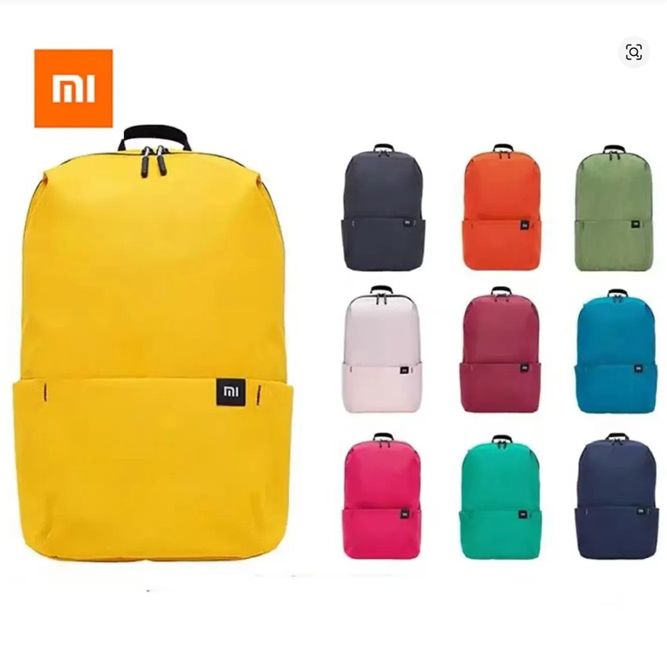 Xiaomi Colorful Small Backpack Men's and Women's Shoulder Bag Outdoor Waterproof Ultra-lightweight Student Portable Sports Bag