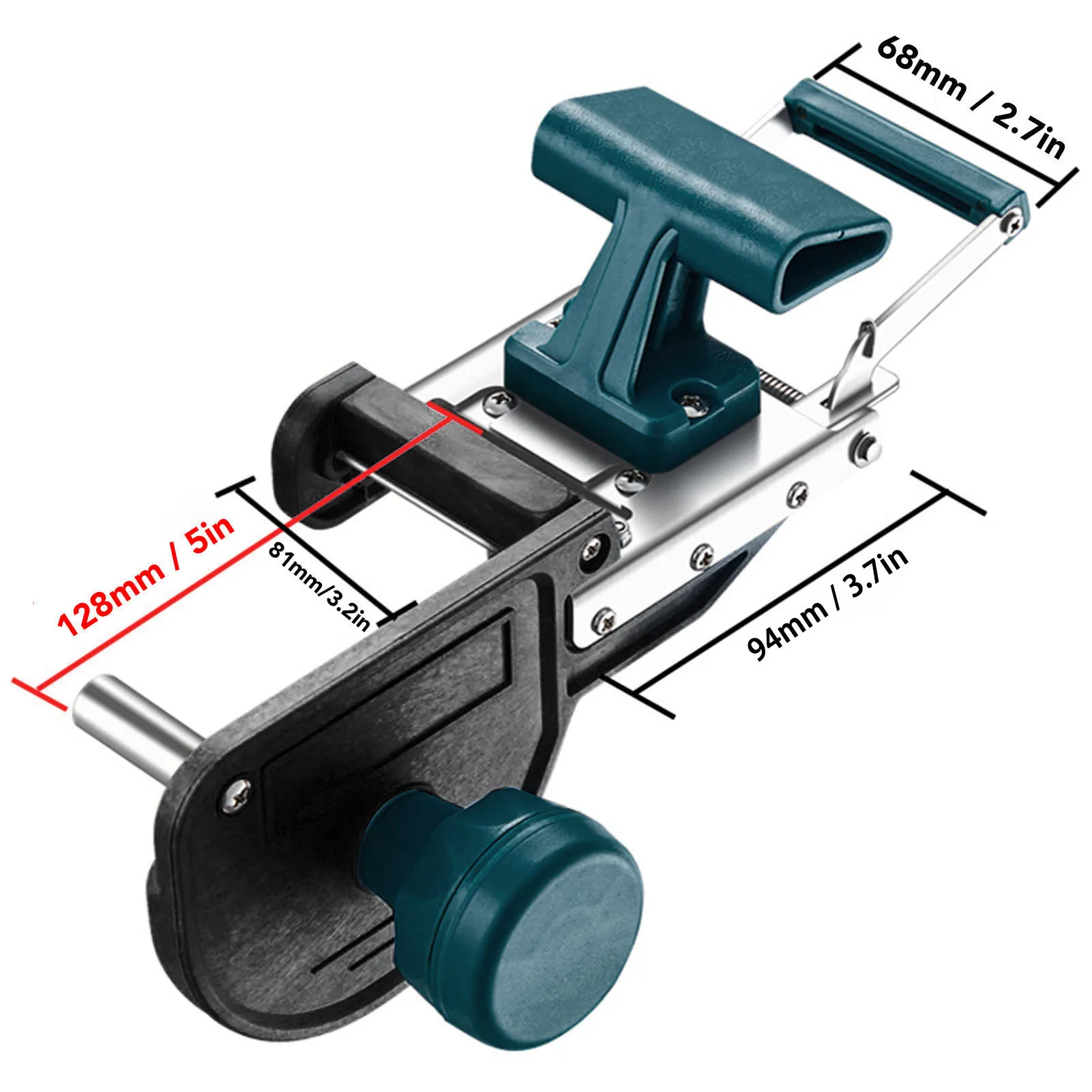 ขอบแถบTrimmerไม้Trimmerปลอดภัยและไม่ลื่นโค้งตรงสําหรับภายใน 3 มม.ความหนาสําหรับผลิตภัณฑ์ไม้