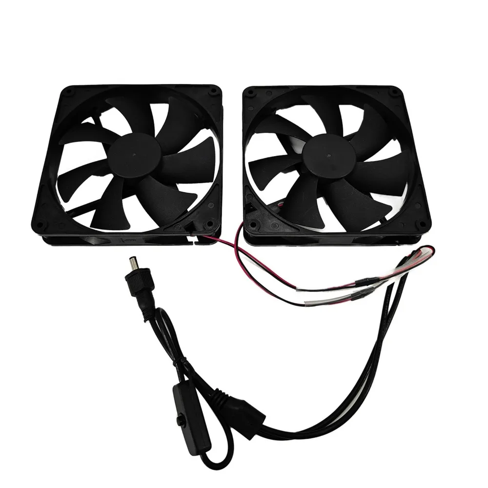 

Надежный солнечный вентилятор 12 Вт с двумя лопастями, водонепроницаемый IP65, комплект для улицы, для теплиц