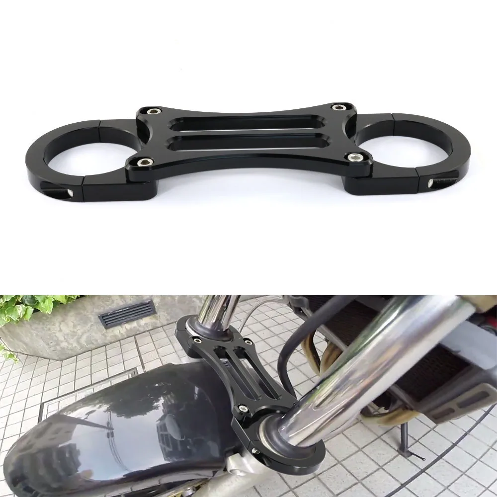 

Motorcycle Front Fork Brace Fork Stabilizer Fit for Honda CB400 SF/SB CBR600F CBR500R CBF600S CBF600 CBF500 VFR800 CBR1100XX