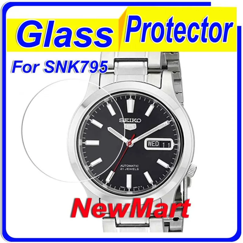 3Pcs Glass Protector For SNK805 SNKL79  SNK795 SNK789 SNK793 SNK809 SNK807 SNKE51 SNK11 snk619  9H Tempered  Protector For Seiko