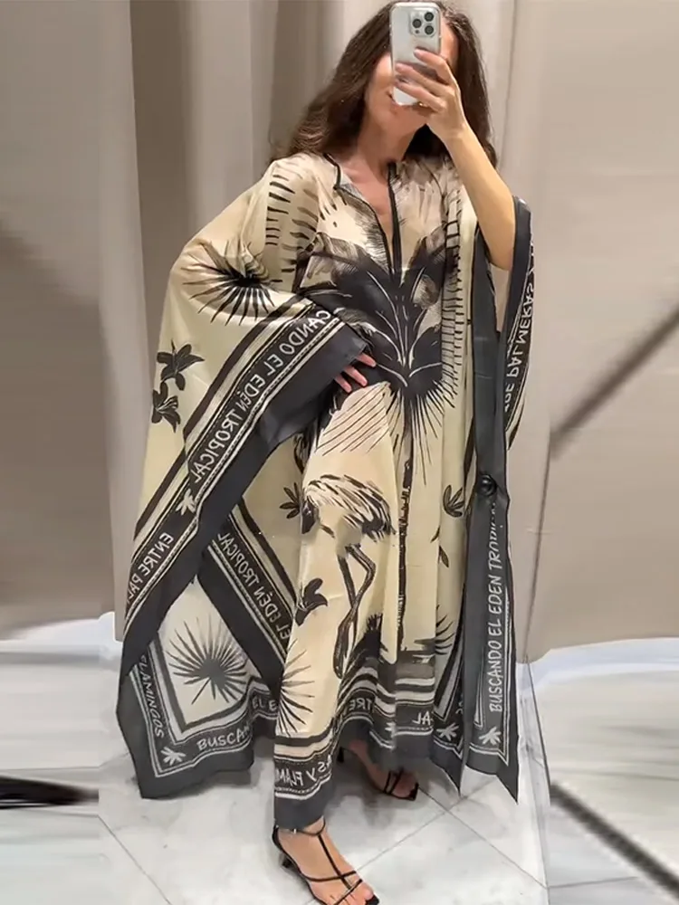 bodycon kaftan dress Black-Wine Kaftan Bodycon Dress main image 1