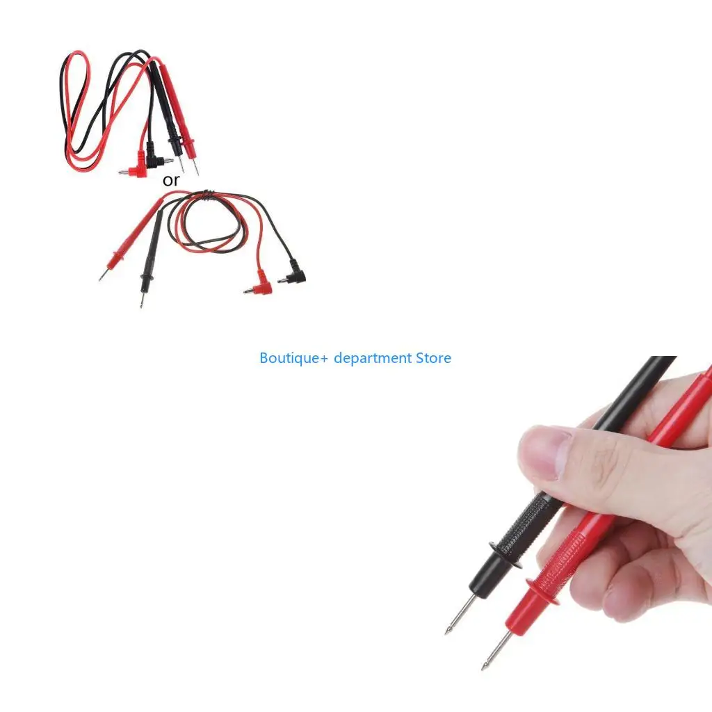E1PD Multimeter Test Probe Wire Cable for Digital Multimeter Meter Needle Tip Automotive Accessories Easy to Use
