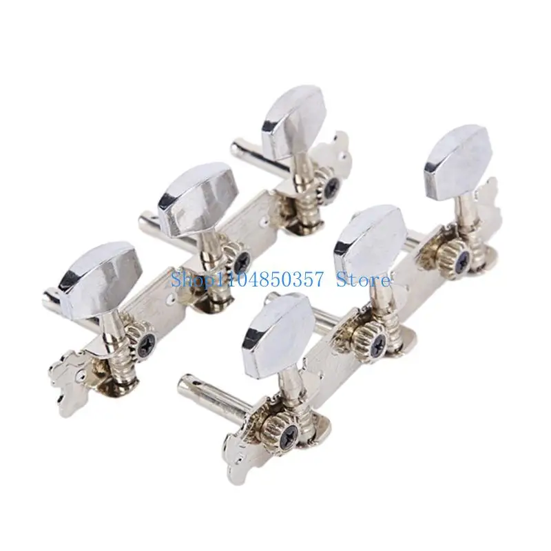 

652F 3L+3R Guitar String Tuning Pegs Guitar String Tuner Guitar Machine Heads Guitar Knobs Keys for Acoustic Electric Guitar