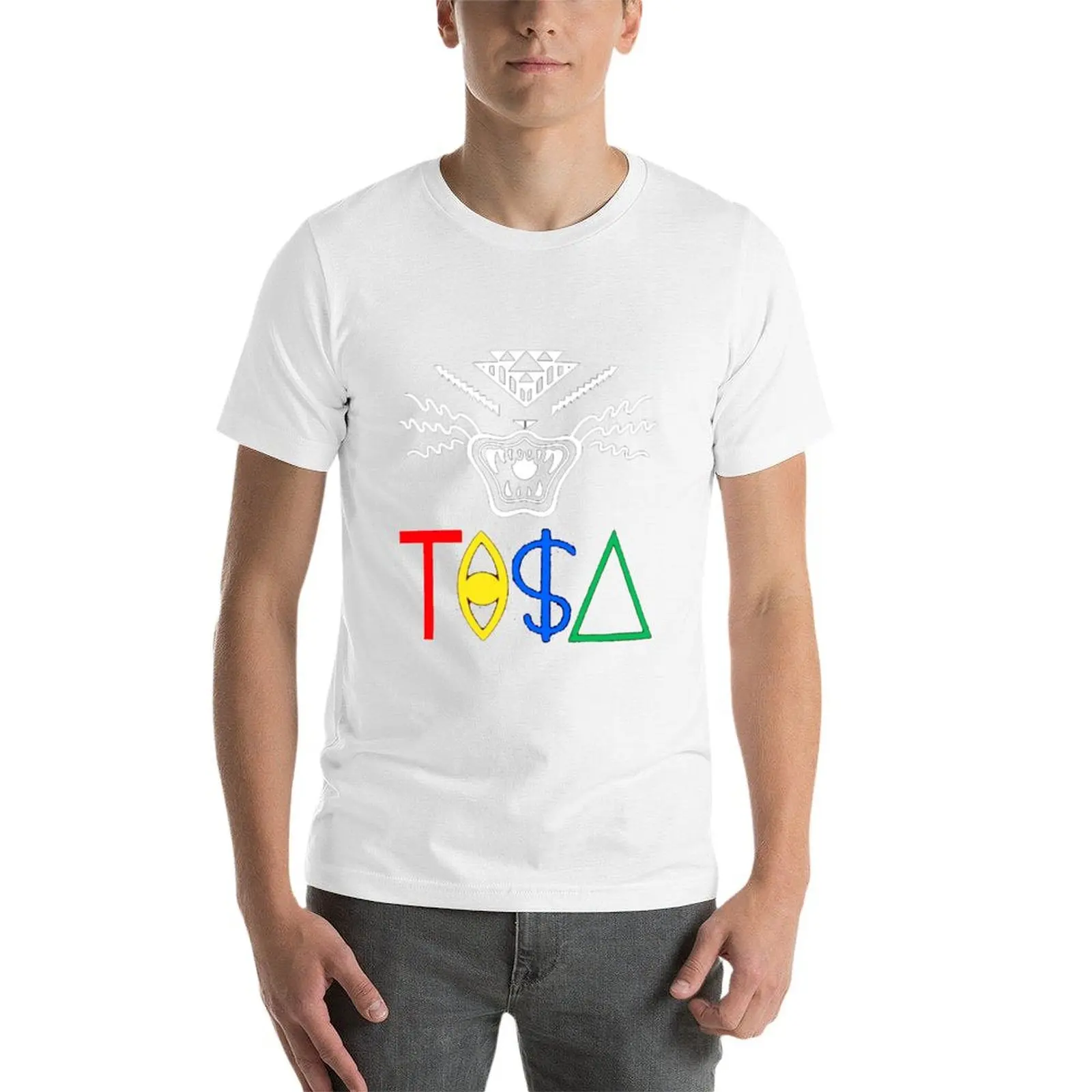 تي شيرت TISA TI$A تي شيرت أنيمي تي شيرت كبير الحجم للرجال تي شيرت جرافيك عتيق