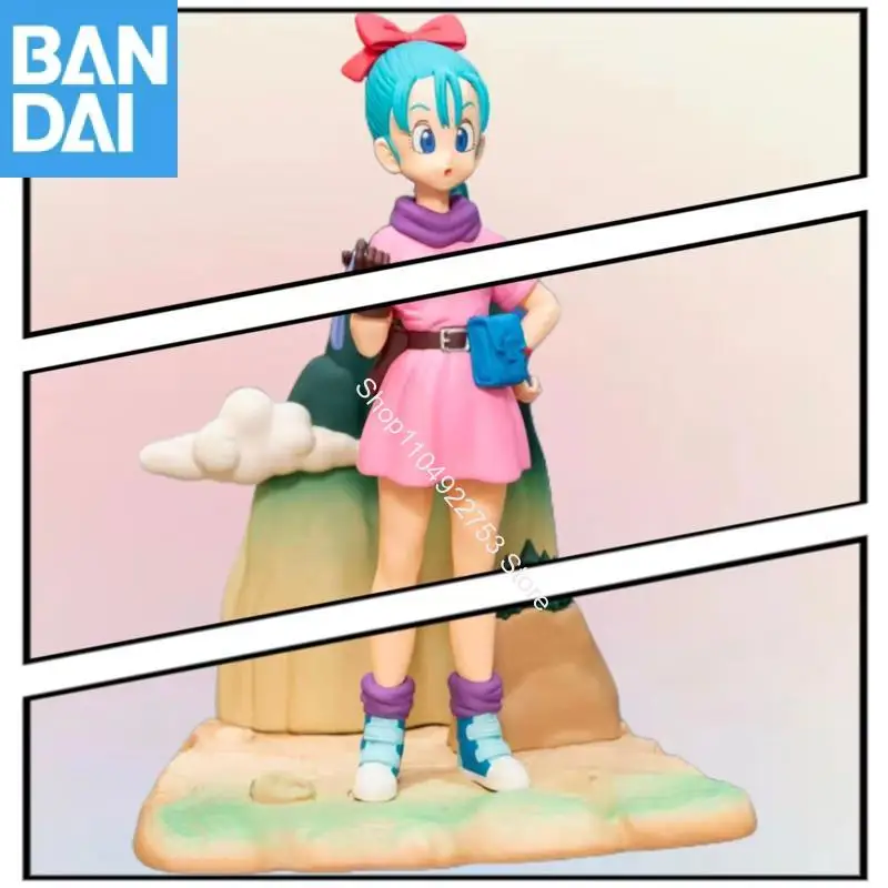 

BANDAI NAMCO BANPRESTO Dragon Ball History Box Bulma PVC13cm Figure Model Birthday Festival Toys ornament Gift Genuine in stock