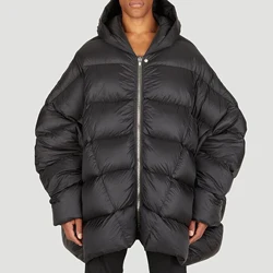 NIGO Men's Winter Solid Color Bat Sleeve Loose Hooded Long Sleeve Puffer Down Jacket Ngvp #nigo8833