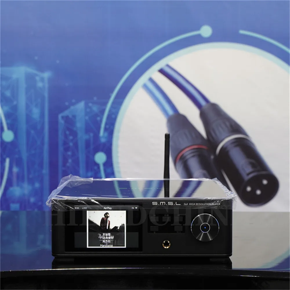 SMSL DP5 ES9038PRO MQA DSD256 Music Decoder Balanced Headphone Amplifier High Resolution Player