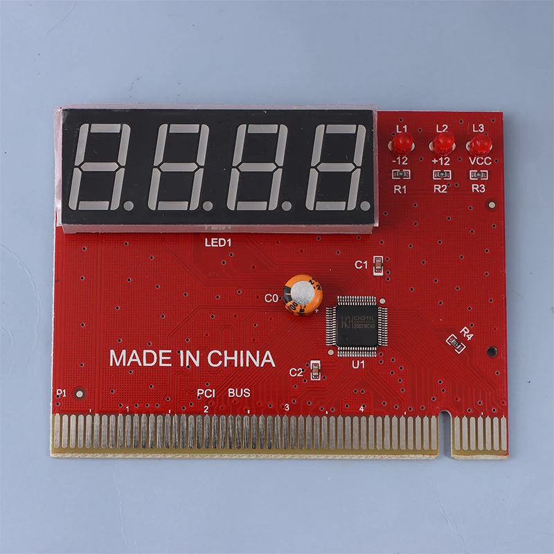 Computador PCI POST Placa Mãe, LED 4-Digit Teste De Diagnóstico, PC Analisadores, Novo