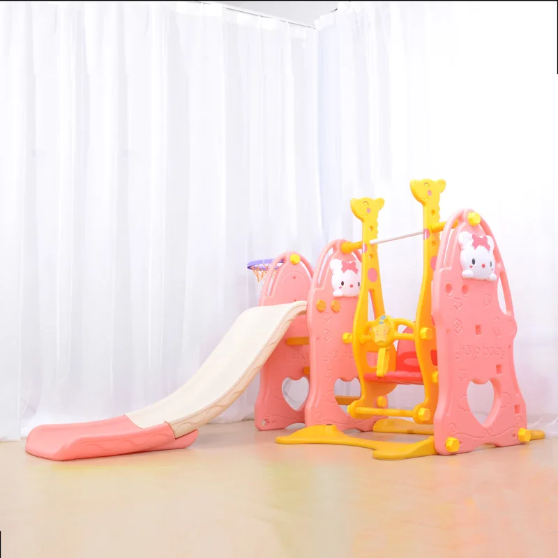 Lengthened and thickened slide indoor household multi-functional swing combination kindergarten baby toy playground